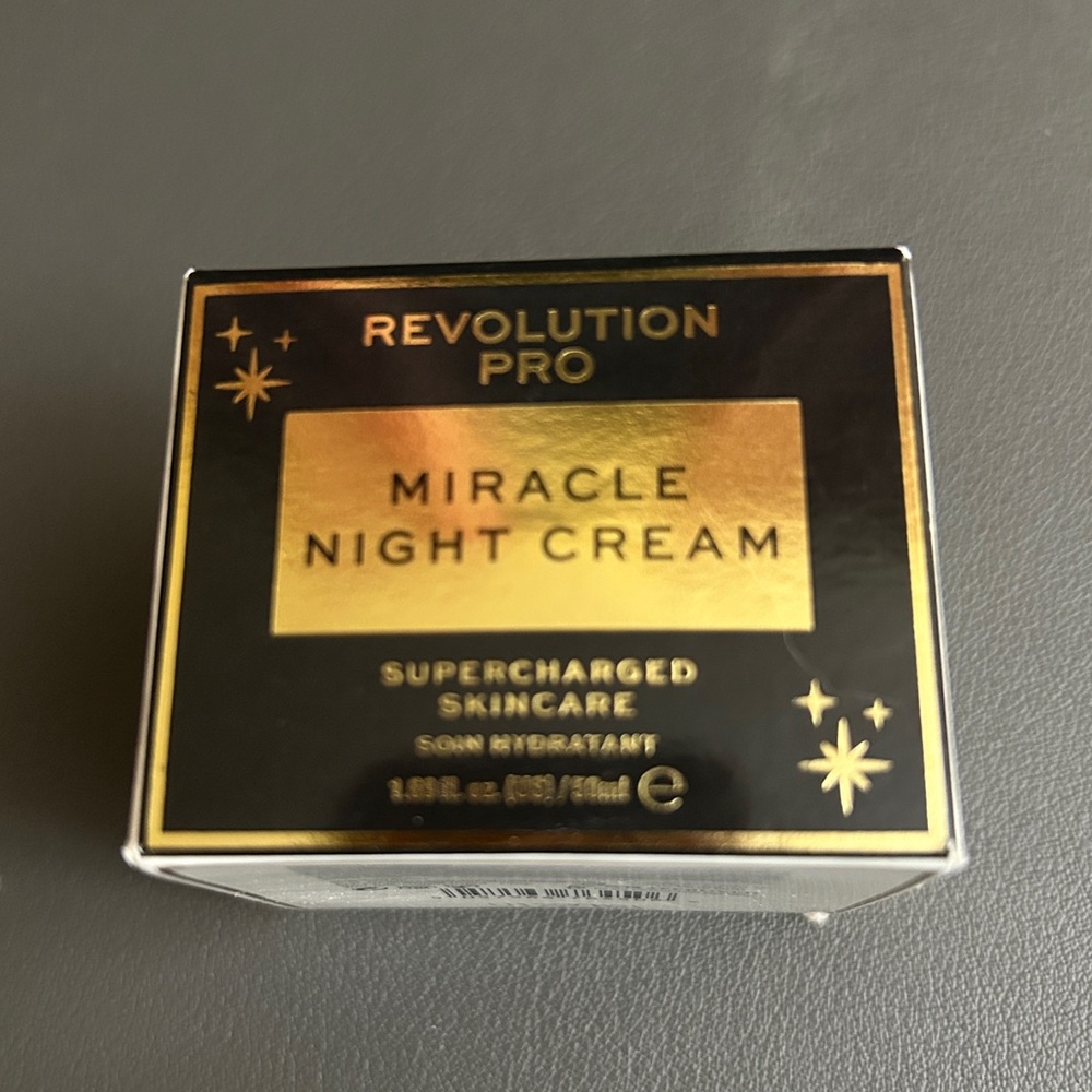 Revolution Pro Miracle Night Cream 50 ml New in Box